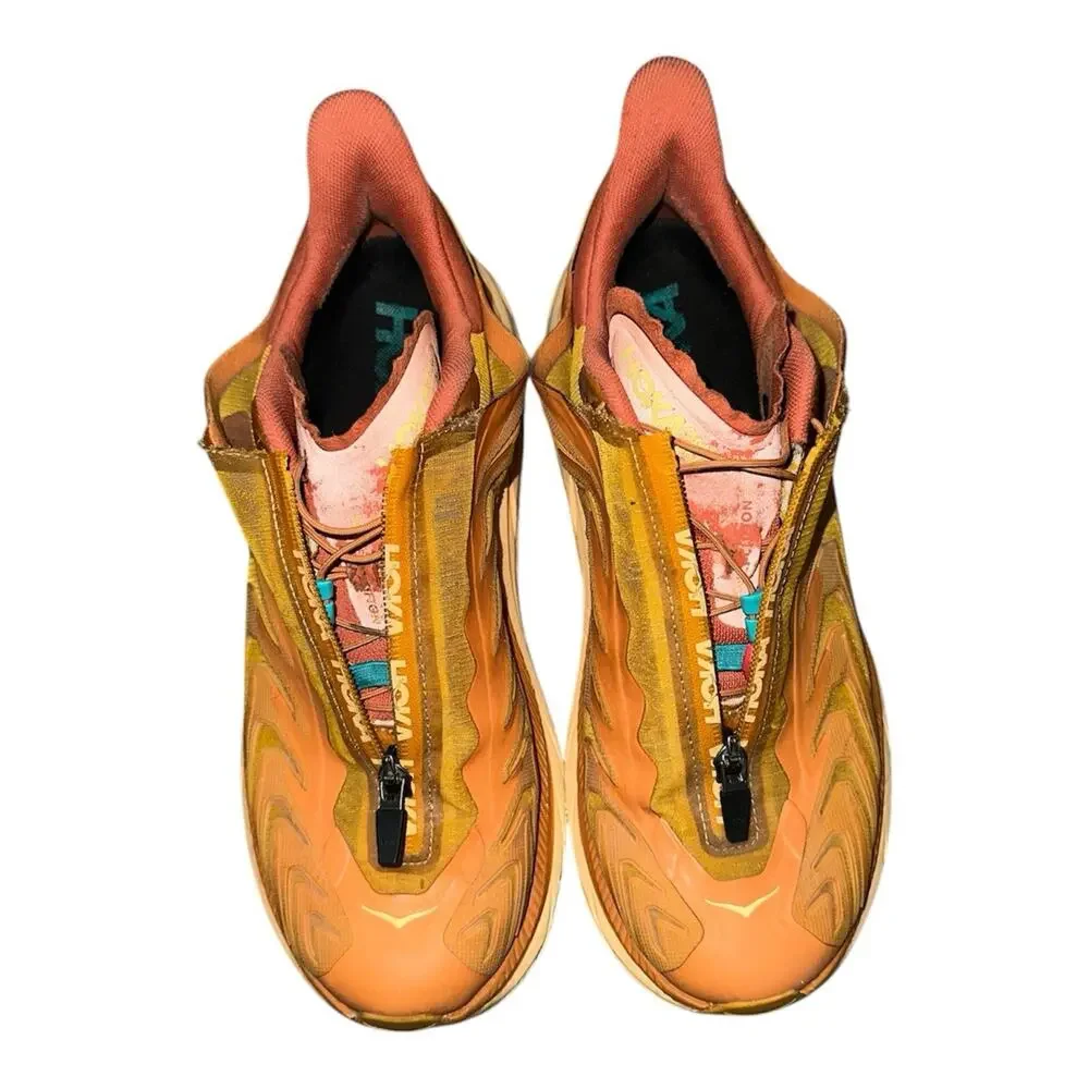 Hoka One One Project Clifton Desert Sun Burnt Ochre Men’s sz 10 Women’s 11 Shoes